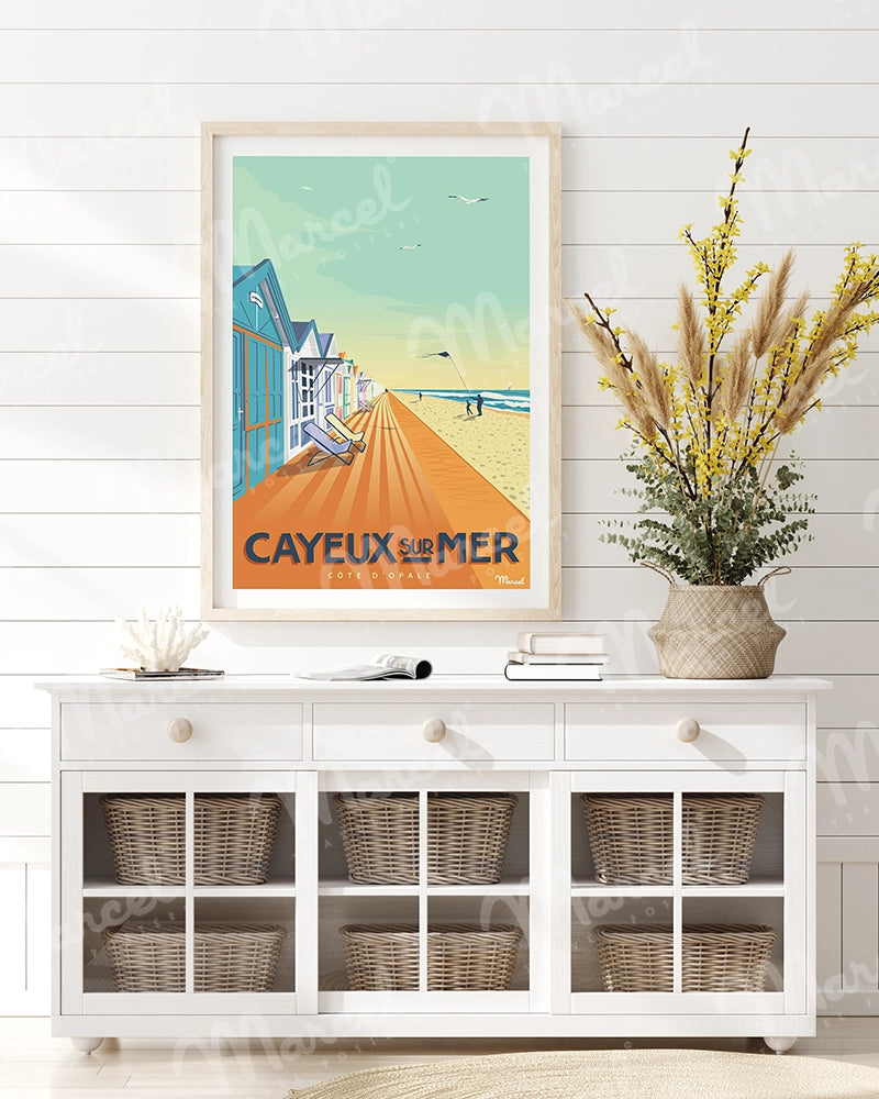 Affiche CAYEUX-SUR-MER