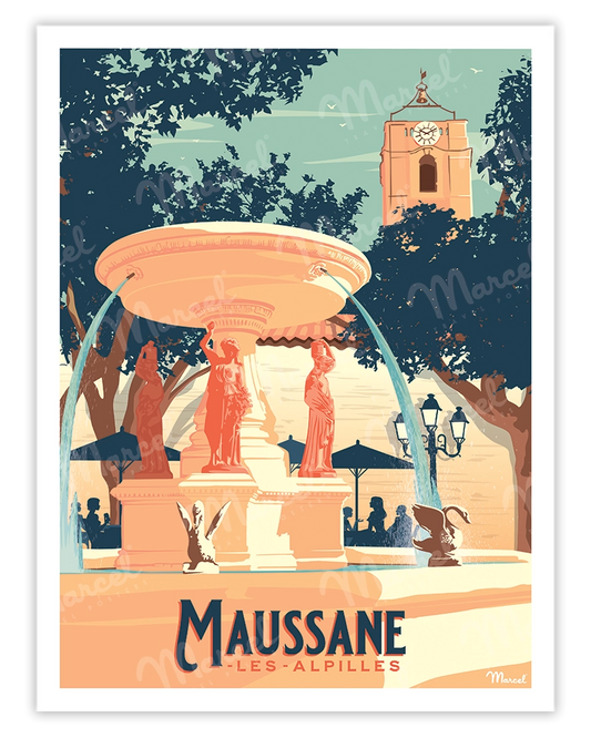 MAUSSANE-LES-ALPILLES poster