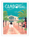 CAMBO LES BAINS "The Thermal Baths" poster