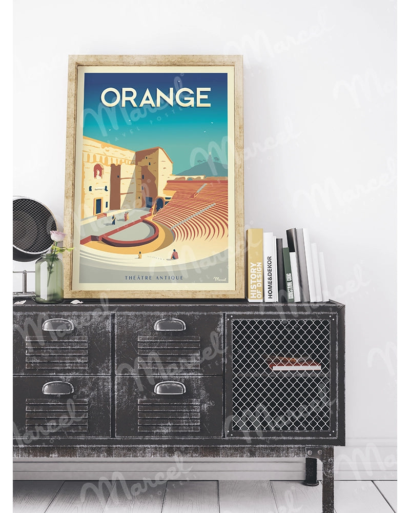 Affiche ORANGE "Théâtre Antique"