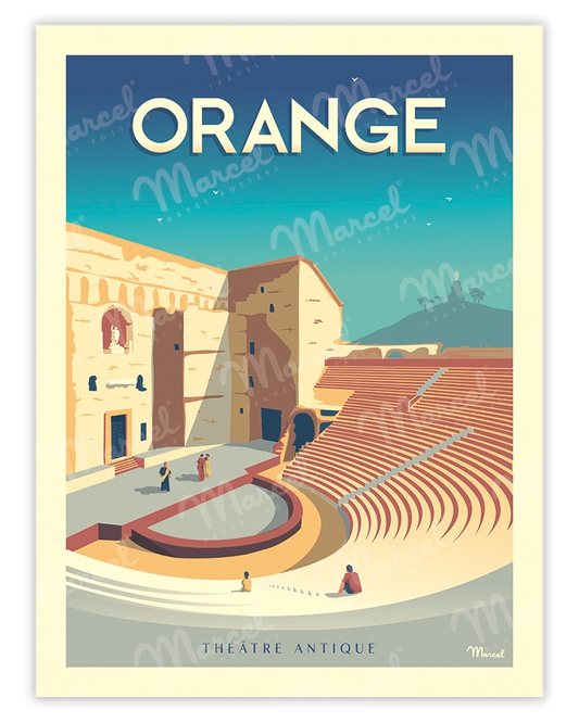 Affiche ORANGE "Théâtre Antique"
