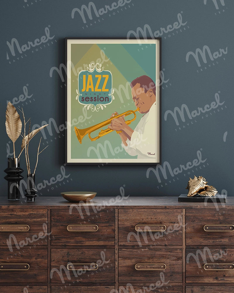 Affiche "Jazz Night Session"