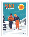 "Cross-Country Skiing" Poster