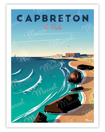 CAPBRETON "The Track" poster