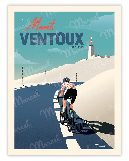 MONT VENTOUX poster