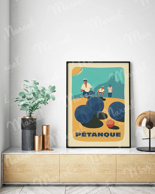 Affiche "La Pétanque"