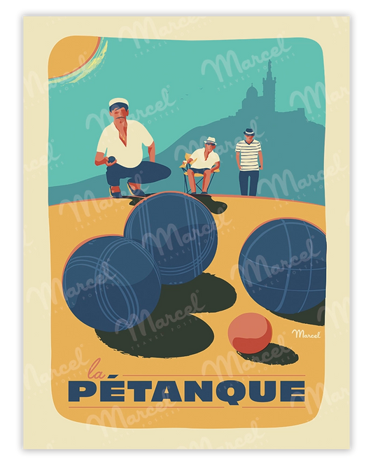 "Petanque" poster