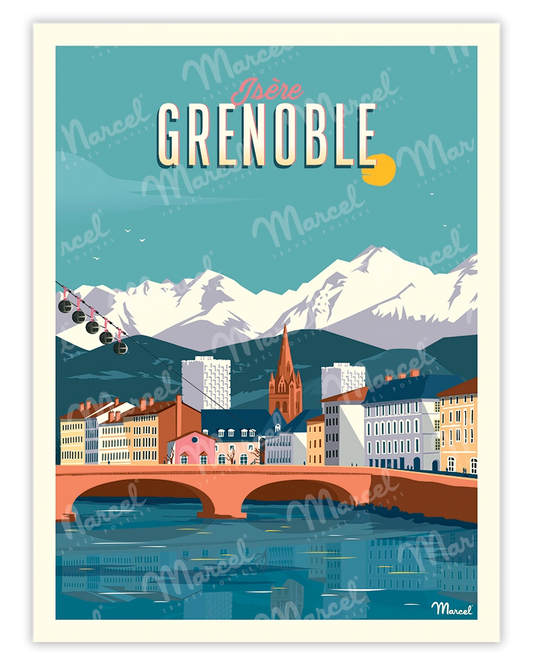 Affiche GRENOBLE
