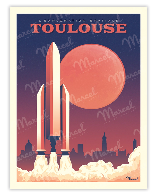TOULOUSE "Space Exploration" poster
