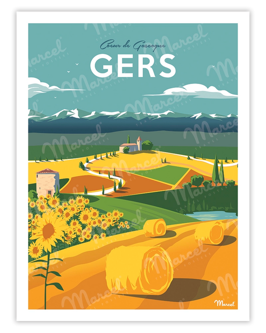GERS "Heart of Gascony" poster