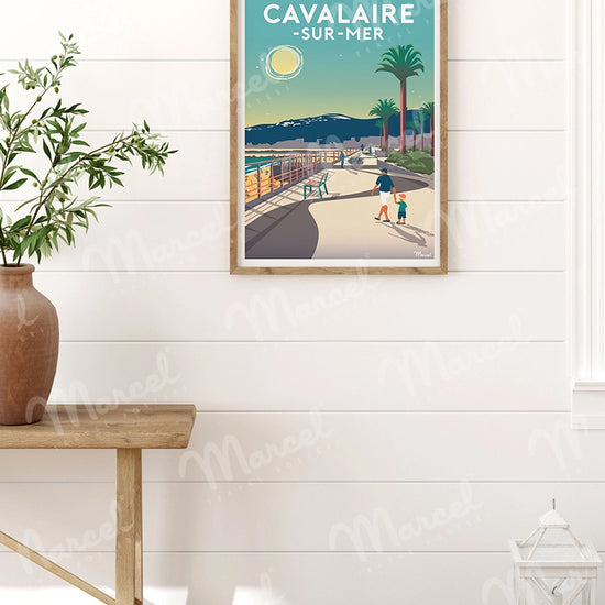 Affiche CAVALAIRE-SUR-MER