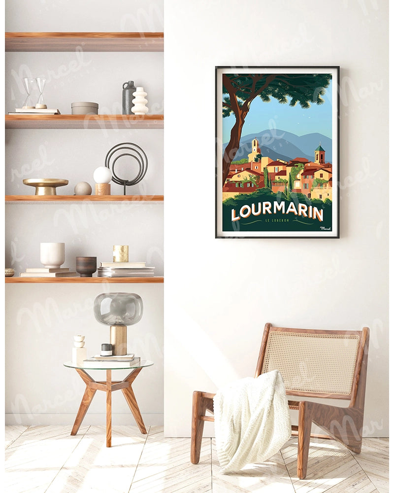 Affiche LOURMARIN