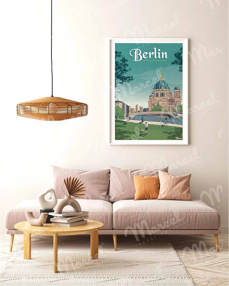 Affiche BERLIN "James Simon Park"
