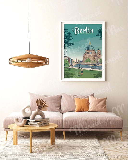 Affiche BERLIN "James Simon Park"