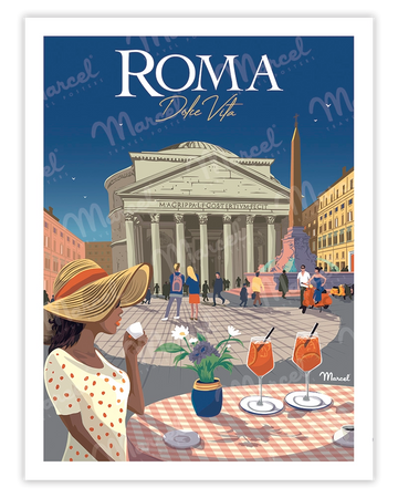ROME "Dolce Vita" poster