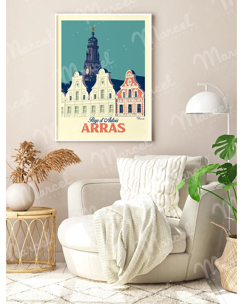 Affiche ARRAS "Pays d'Artois"