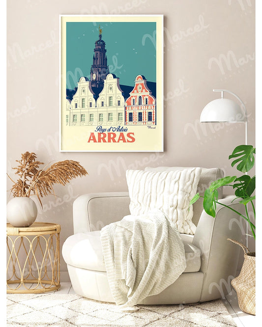 Affiche ARRAS "Pays d'Artois"