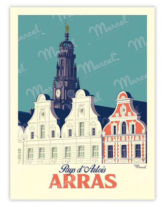ARRAS "Pays d'Artois" poster