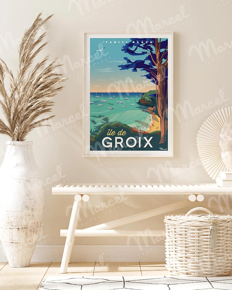 Affiche ILE DE GROIX