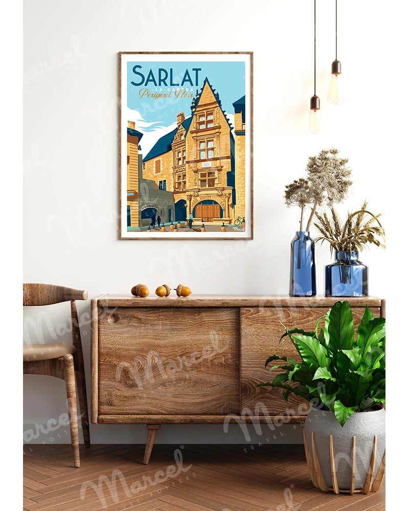 Affiche SARLAT "Périgord Noir"