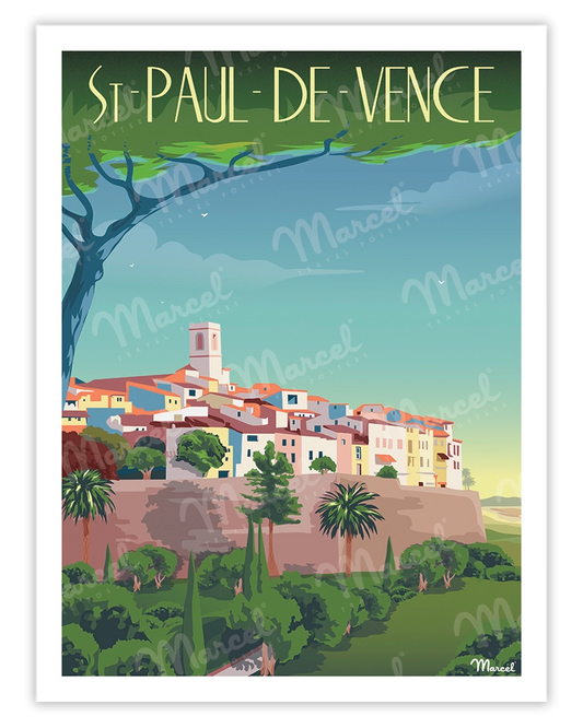 Affiche SAINT-PAUL-DE-VENCE