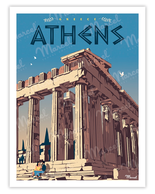 Poster GREECE "Athens"