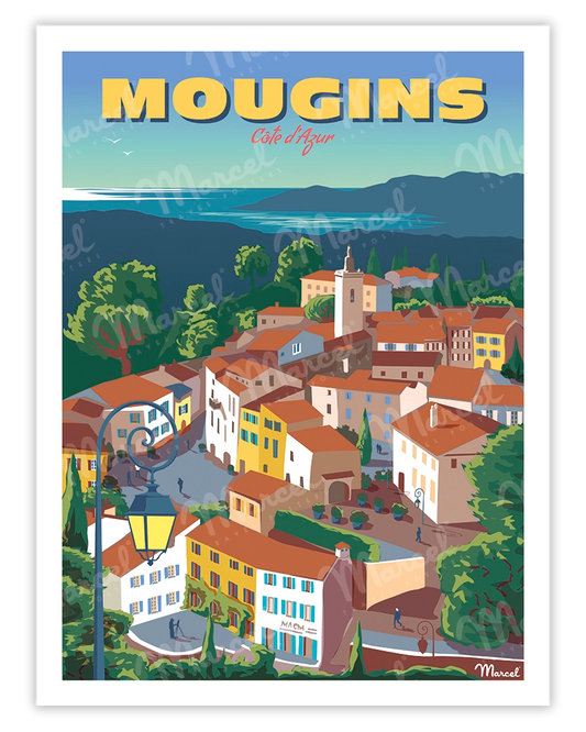 Affiche MOUGINS