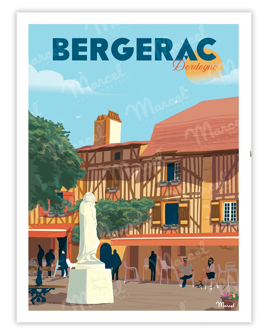 Affiche BERGERAC