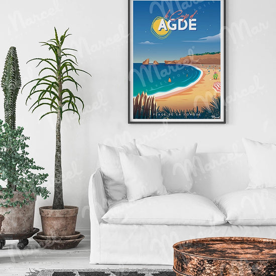Affiche CAP D'AGDE
