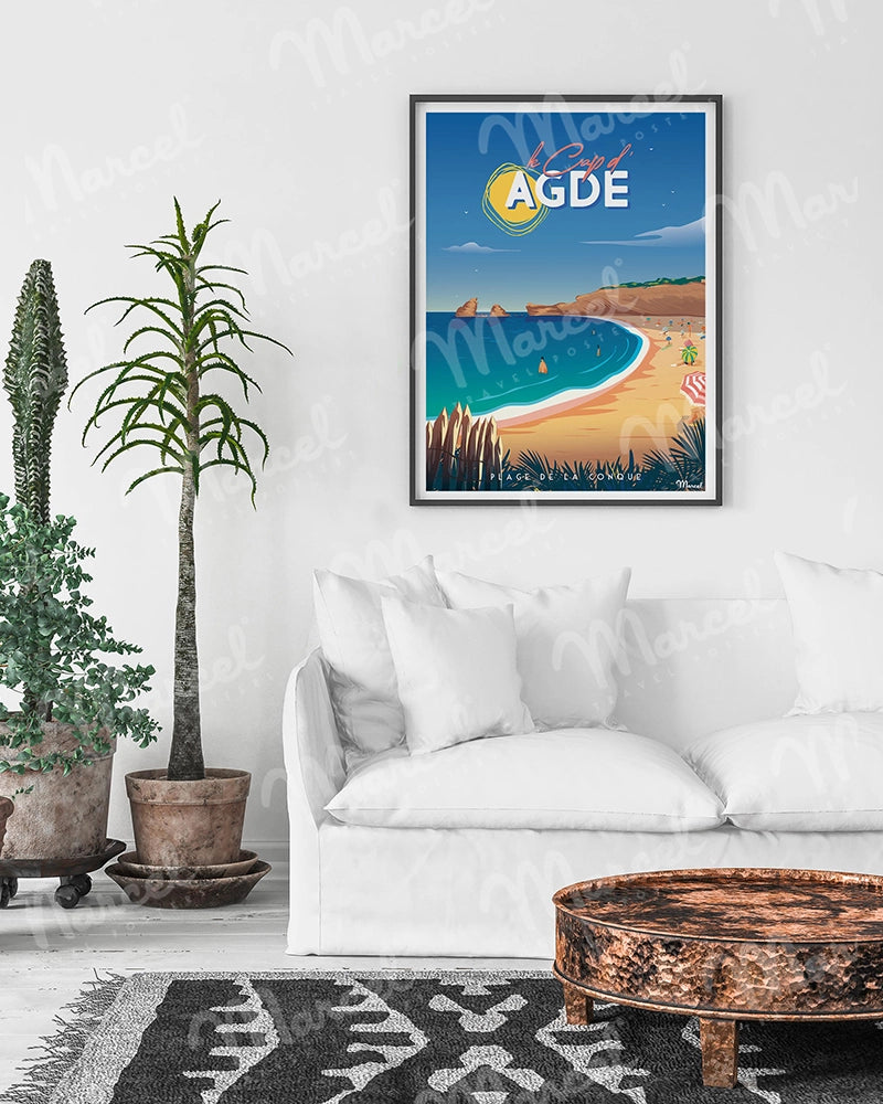 Affiche CAP D'AGDE