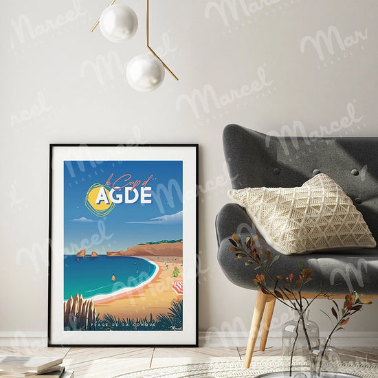 Affiche CAP D'AGDE