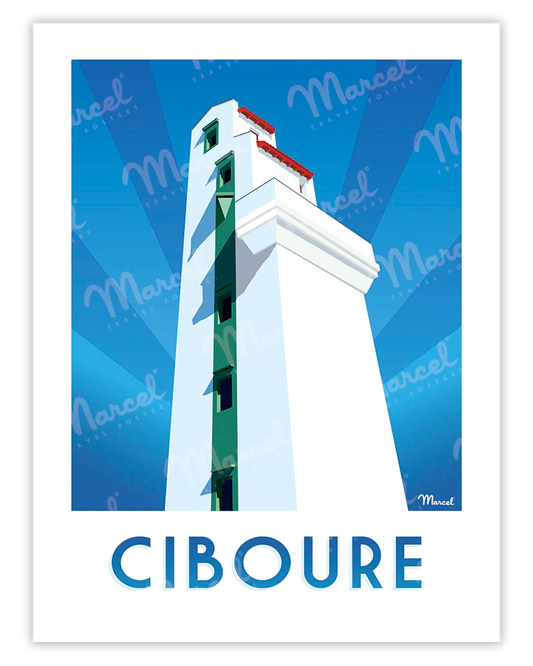 Affiche CIBOURE "Le Phare"