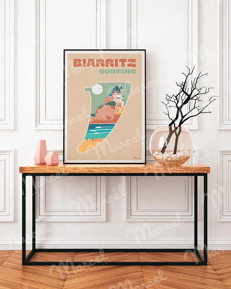 Affiche BIARRITZ "Fin Story"