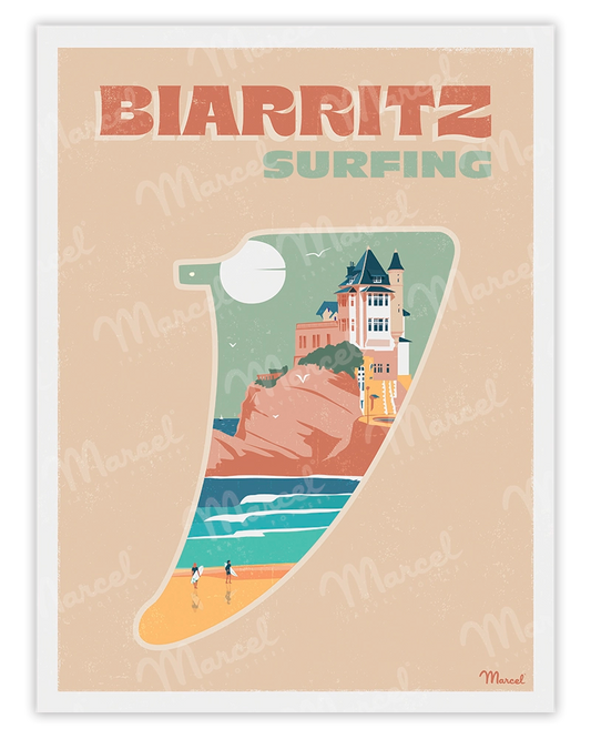 Affiche BIARRITZ "Fin Story"