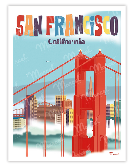 Affiche SAN FRANCISCO