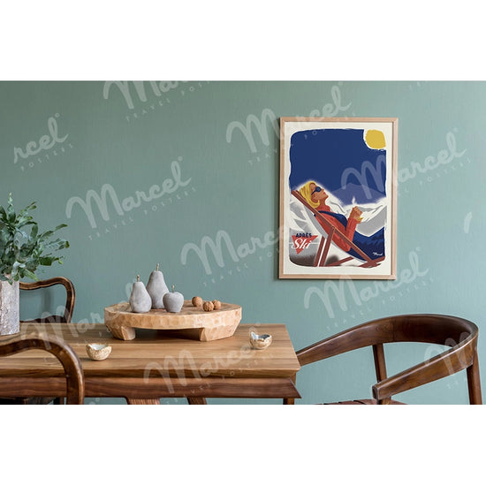 Affiche CLASSIC WINTER "Après Ski"