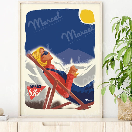 Affiche CLASSIC WINTER "Après Ski"