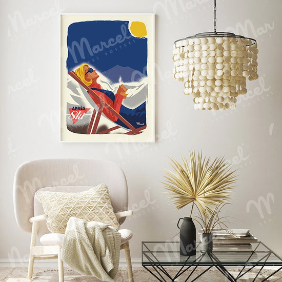 Affiche CLASSIC WINTER "Après Ski"