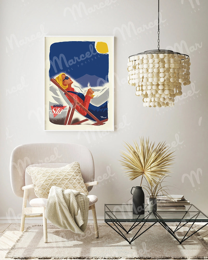 Affiche CLASSIC WINTER "Après Ski"