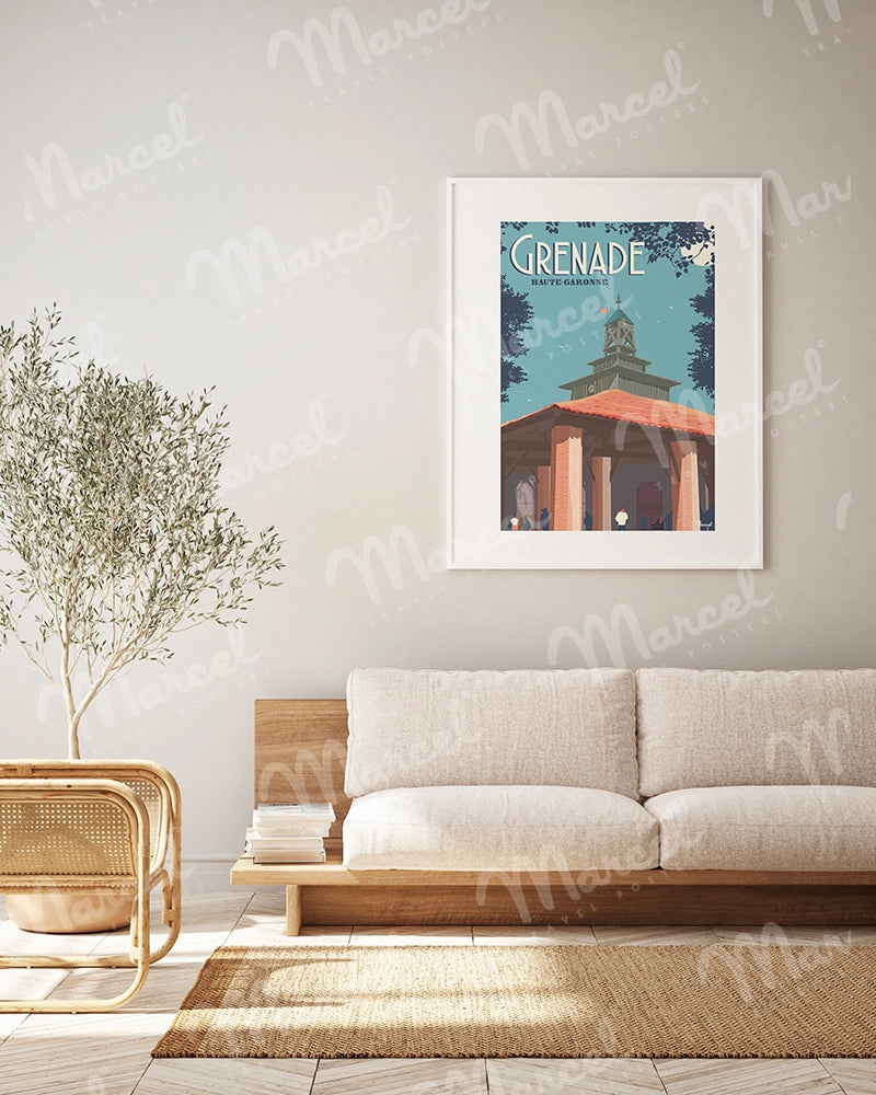 Affiche GRENADE "Haute-Garonne"