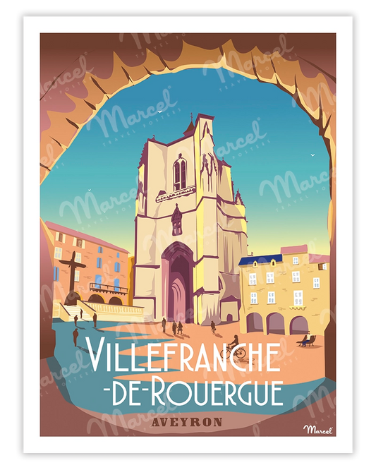 Affiche VILLEFRANCHE-DE-ROUERGUE