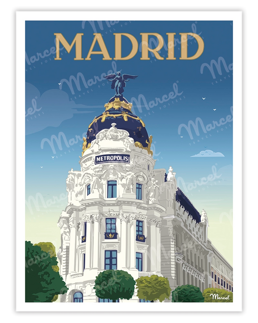 Affiche MADRID