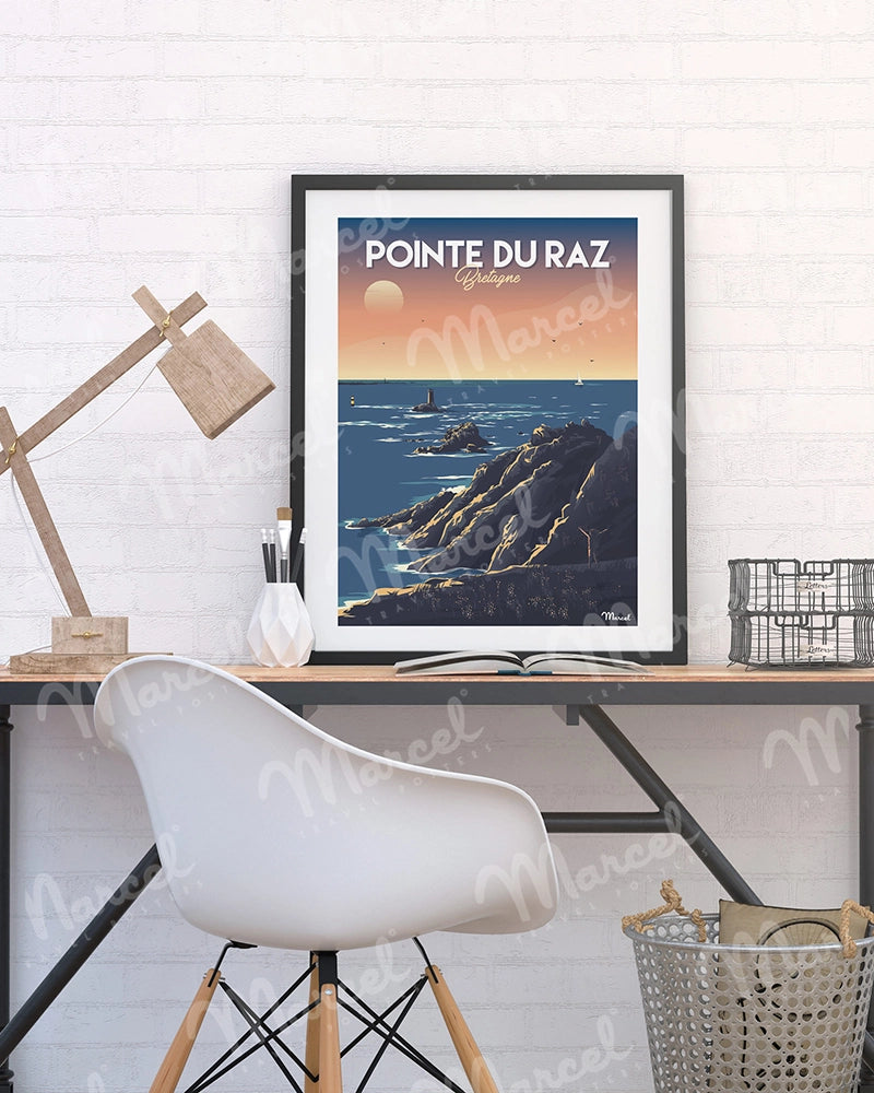 Affiche "Pointe du Raz"
