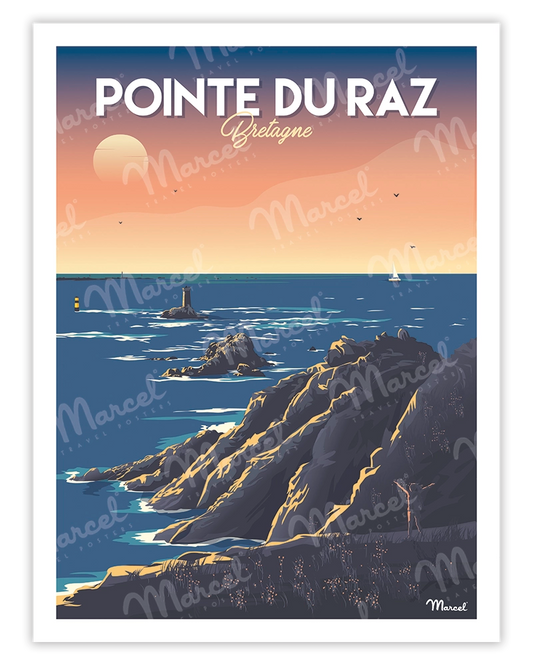 Affiche "Pointe du Raz"
