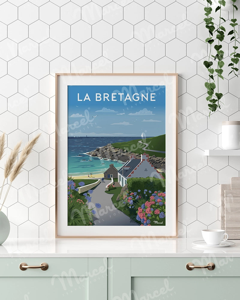 Affiche LA BRETAGNE