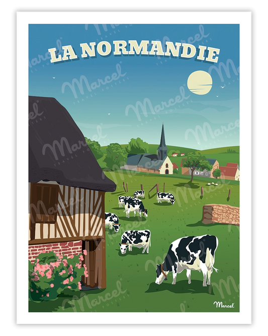 Affiche LA NORMANDIE