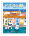 Affiche PORT GRIMAUD