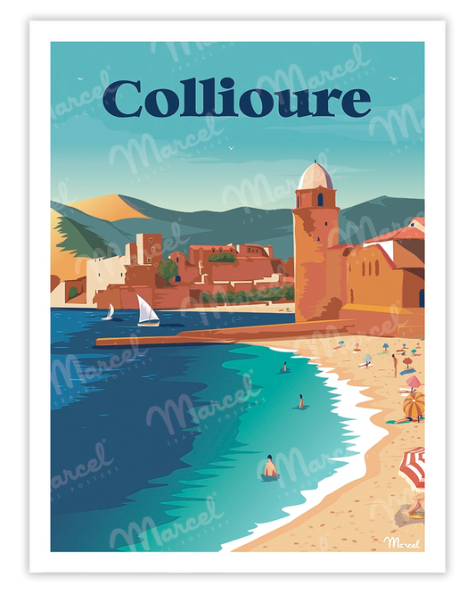 Affiche COLLIOURE