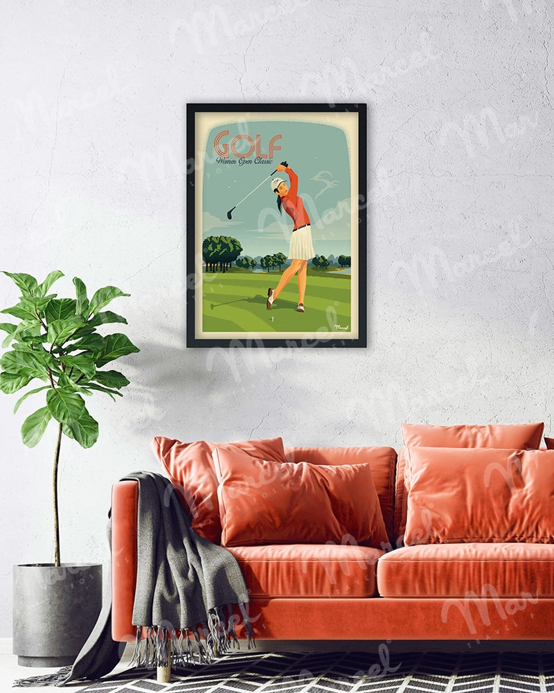 Affiche "Golf Women Classic"