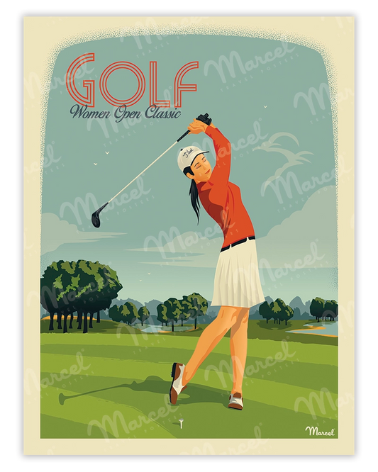 Affiche "Golf Women Classic"